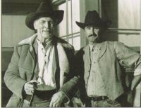 David Smith with Jack Palance